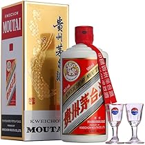 Amazon.co.jp: 貴州茅台酒 アルコール43度500ml 2023年 箱付 ショット